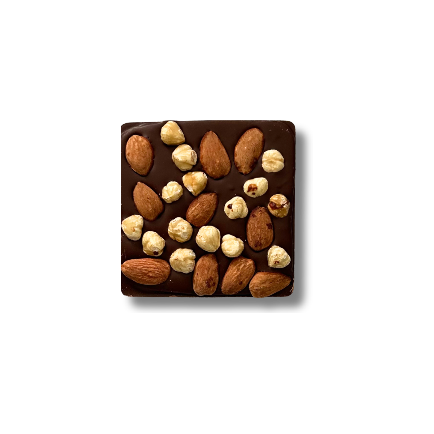 NUT BURST 60% - CHOCOLAT AU LAIT ÉCLATS D'AMANDES ET NOISETTES - EL SALVADOR